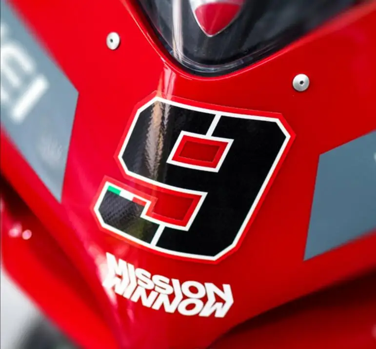 Мотоцикл на заказ для MOTOGP Ducati команда графические Наклейки 9PETRUX