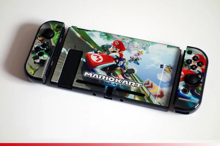 A004 Защитный чехол-накладка для Nitendo Switch Console Joy-Con, противоскользящий чехол, прямая стыковка - Цвет: A004