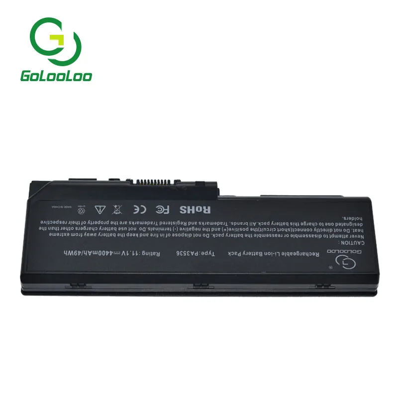 Golooloo 4400 мА/ч Батарея для toshiba Equium L350D P200 спутниковый Pro L350 L355 L355D P200D PA3537U 1B PA3536U
