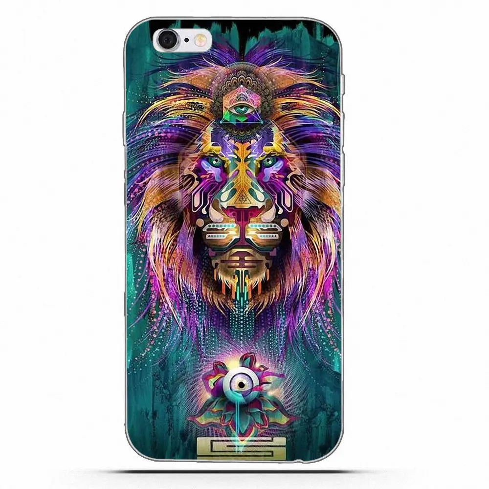 Wexoeq для Huawei G8 Honor 5C 5X 6 6X 7 8 9 Y5II Mate P7 P8 P9 P10 P20 Lite Plus 2017 мягкий Лео Триппи Лев