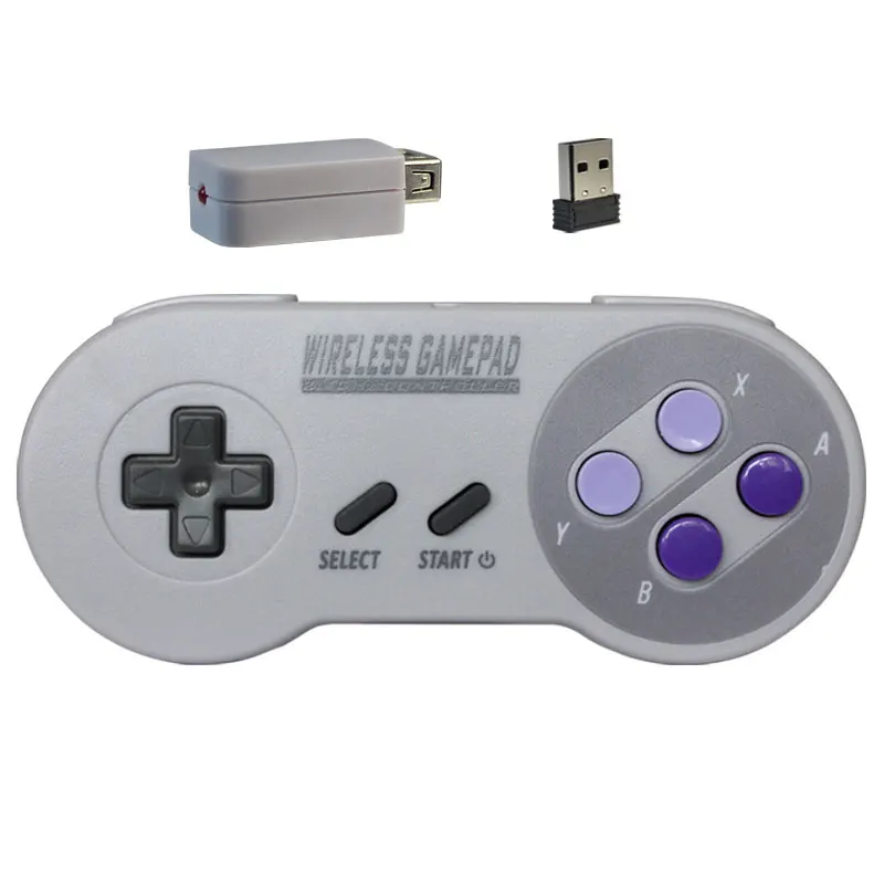 Беспроводные геймпады USB NES/SNES Super 2 4 GHZ Joypad игровой контроллер для nintendo Classic пульт