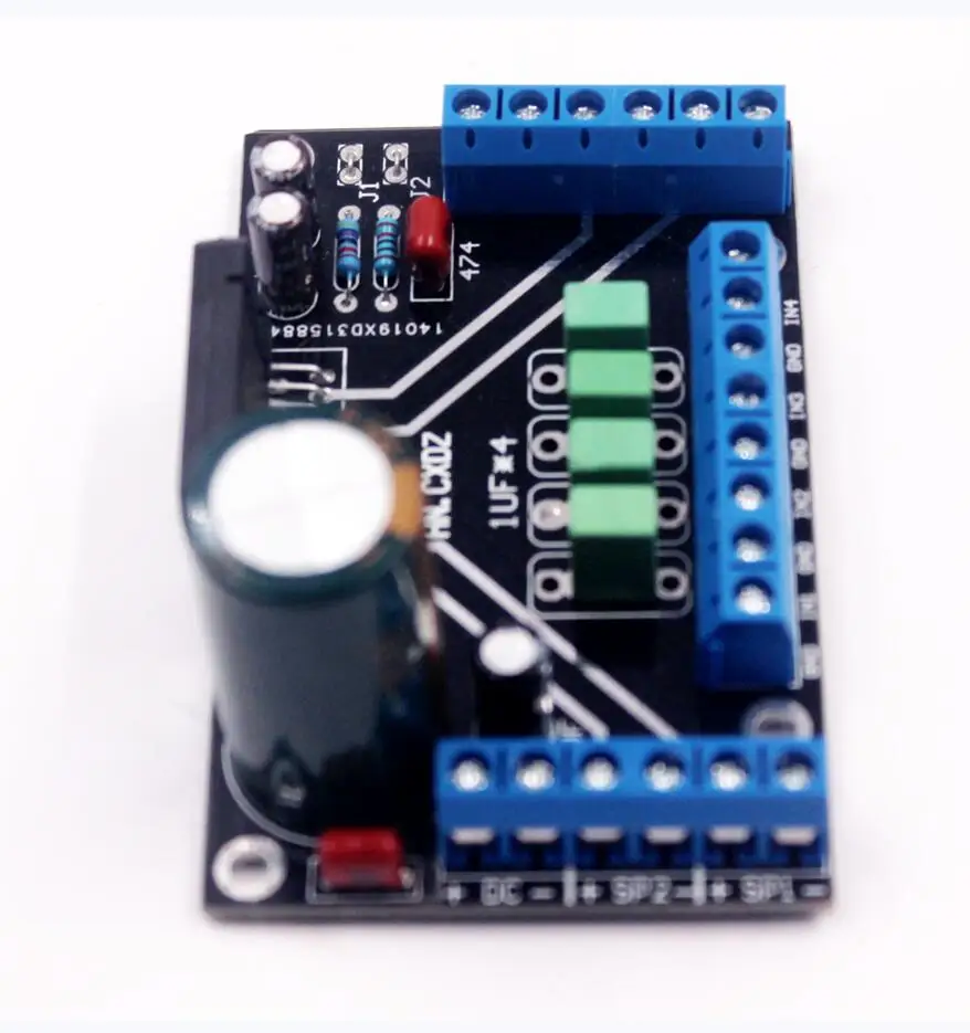 DC 12V TDA7388 четырехканальный 4x41 W аудио усилитель мощности плата BTL PC Автомобильный усилитель