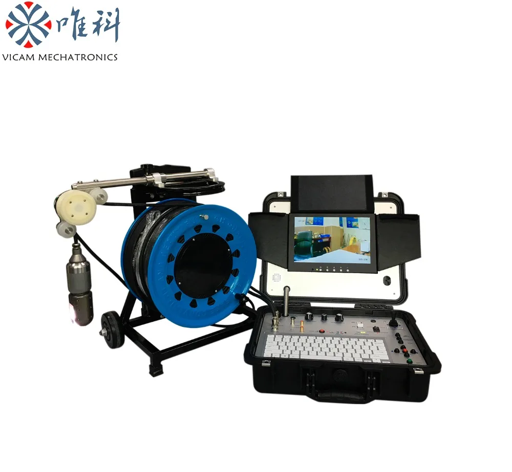 Камера для подводного бурения камера скважин с мягким кабелем 100 м и цифровым