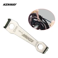 bike crankset bolt fixed wrench bicycle repair tool mountain bike chain wheel disassembly spanner crank arm bolt