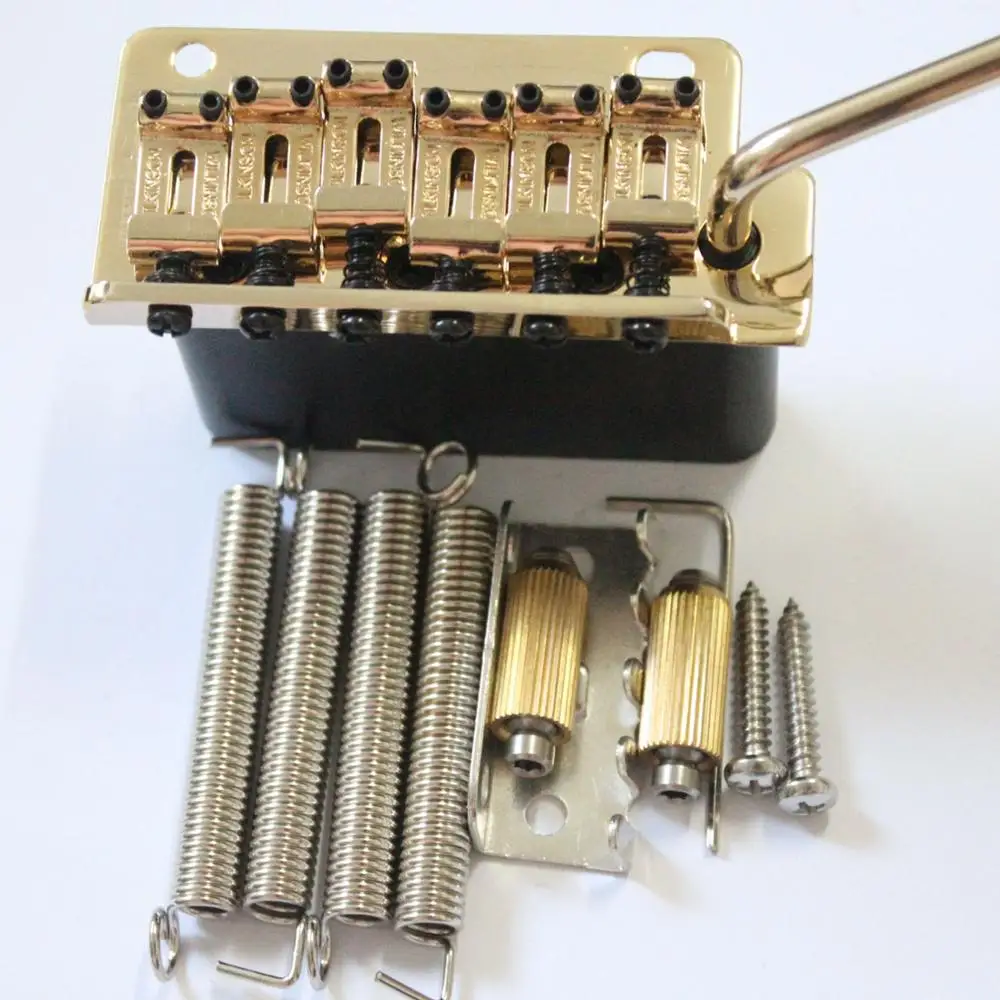 Wilkinson Lic WV2 2 точка рычаг тремоло для гитары золото|guitar tremolo bridge|tremolo bridge goldtremolo |