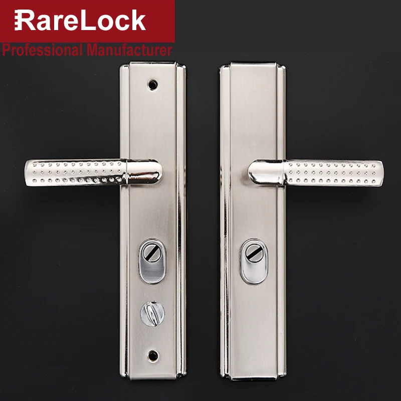 Rarelock MS532 набор дверных ручек для спальни гостиной Bathrrom без цилиндра Home Secrity аппаратные средства h