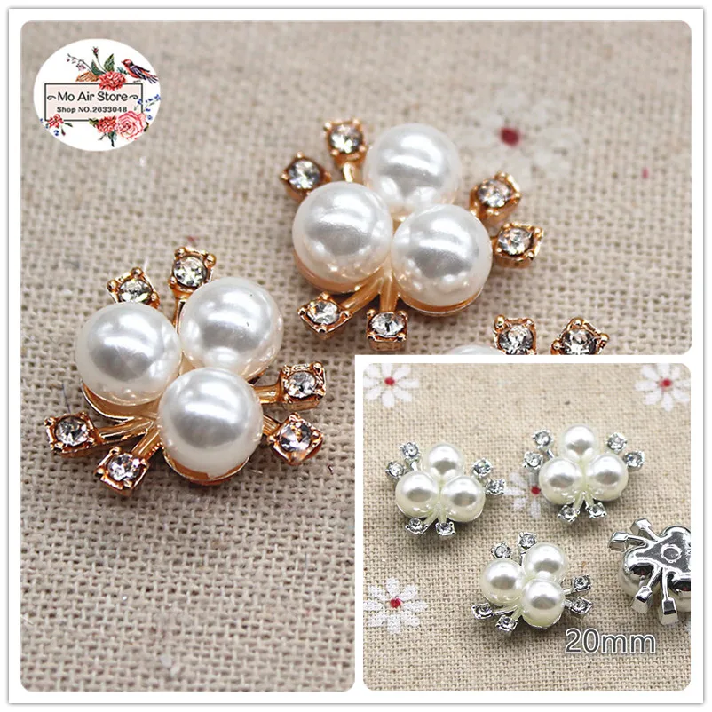 10 шт. жемчужные пластиковые пуговицы с плоским основанием 20 мм|scrapbooking accessories|buttons