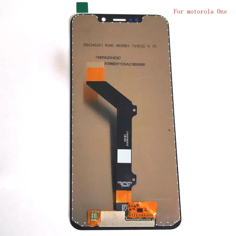 Для Motorola Moto один XT1941 1 3 4 ЖК Экран дисплей сенсорный экран стекло планшета 720x1520 для