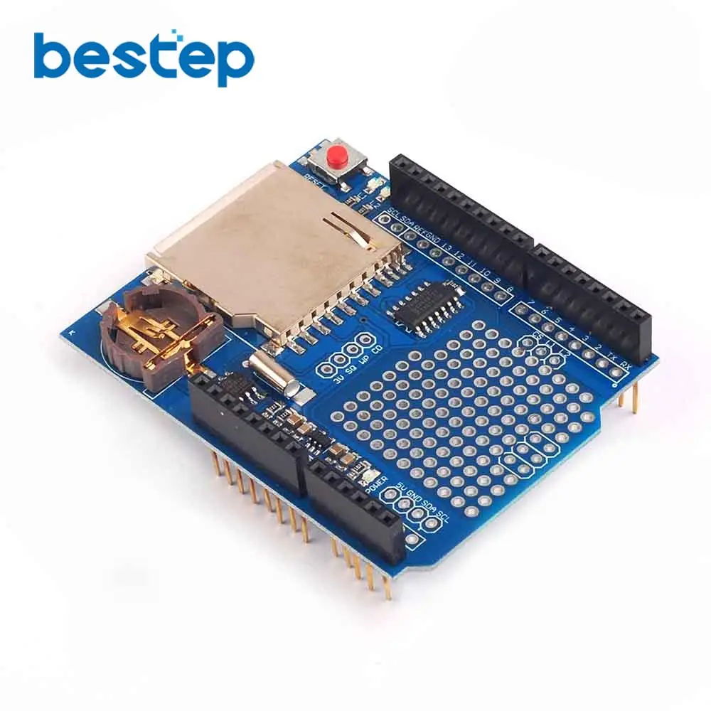 Новый модуль регистратора данных Logging recorder Shield V1.0 для Arduino UNO sd карты