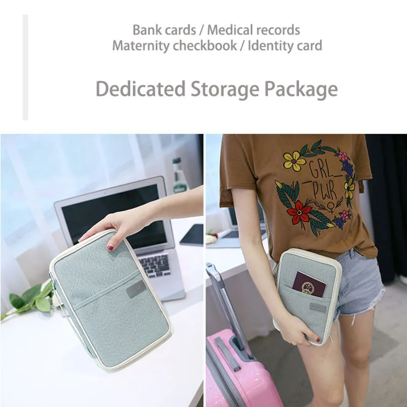 Новая модная Портативная сумка для беременных больничных медицинских записей
