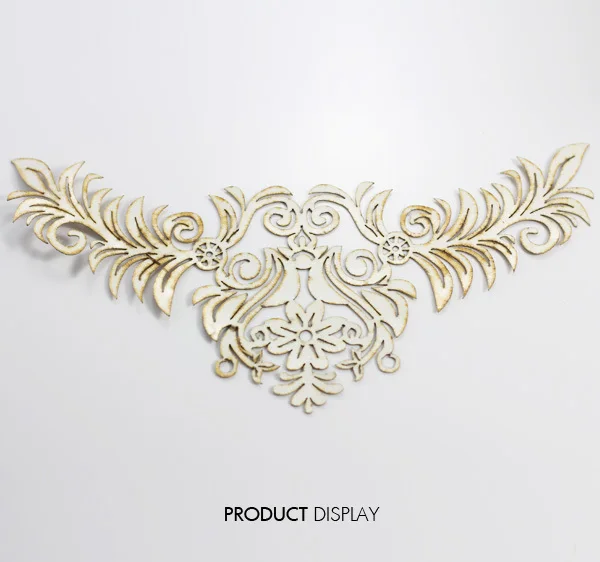 Вышитый Блестящий Золотой цветок аппликация из ткани костюмы наклейки утюжок на