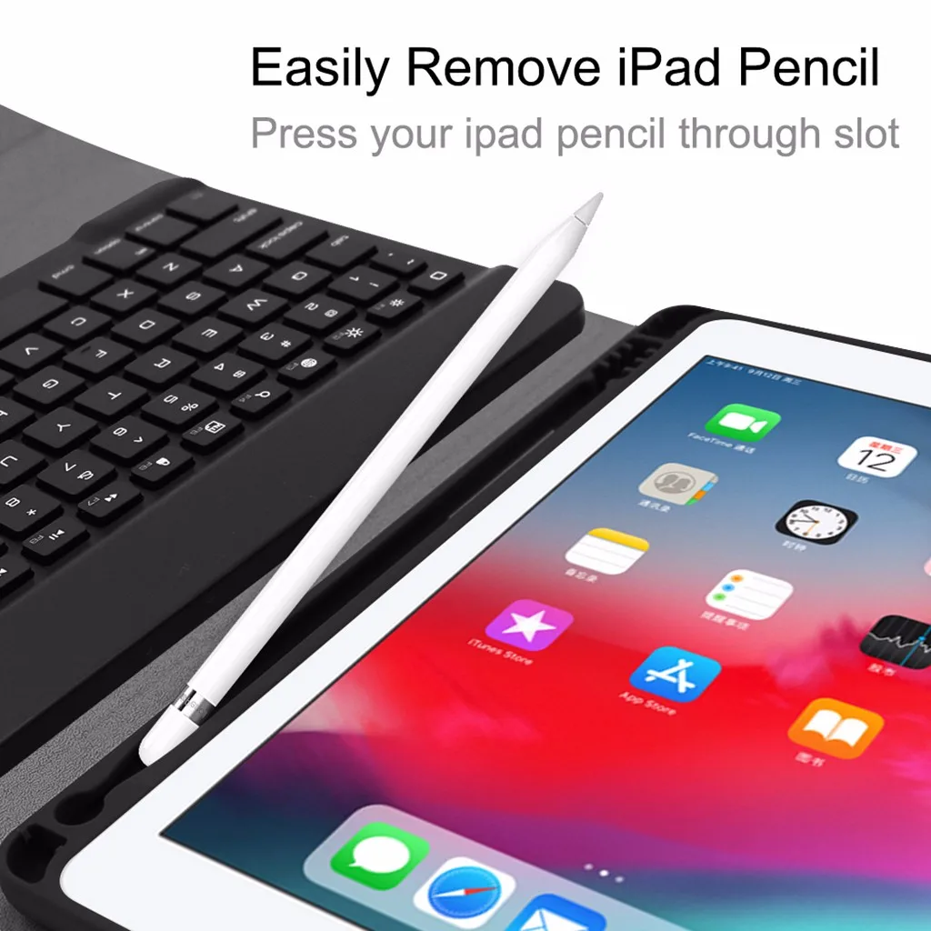 OMESHIN мини Bluetooth клавиатура Беспроводная для iPad Apple iPhone планшет складная премиум