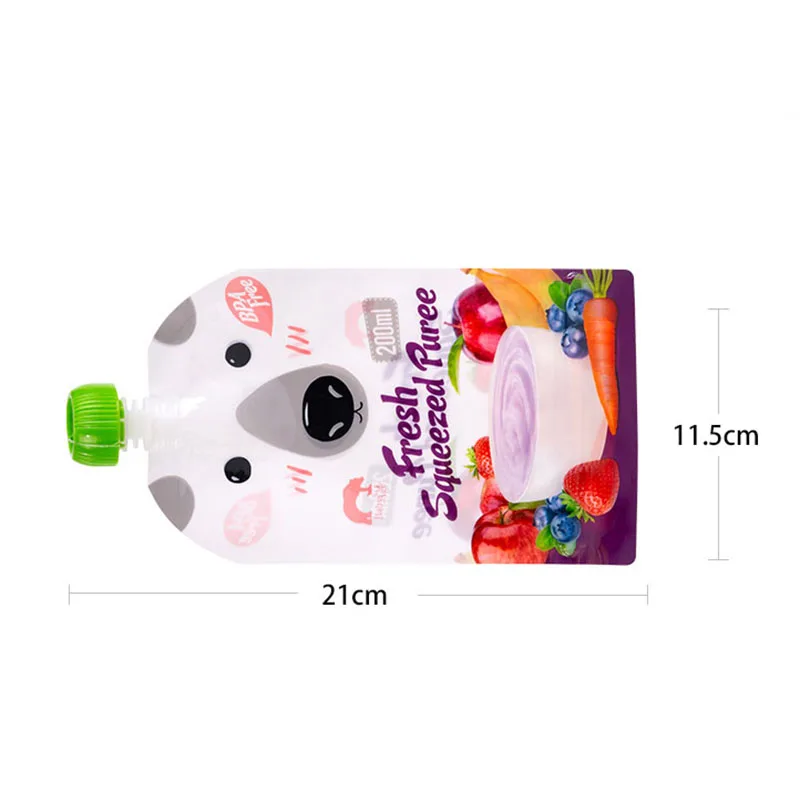 8 шт. одноразовые пакеты для детского питания|Чашки| |