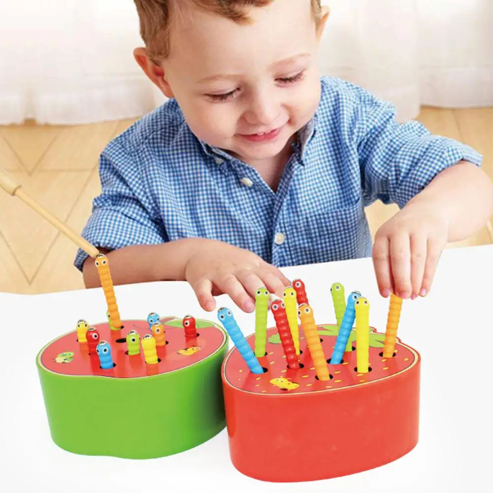 Детские деревянные игрушки 3D головоломка для раннего детства развивающие Лови