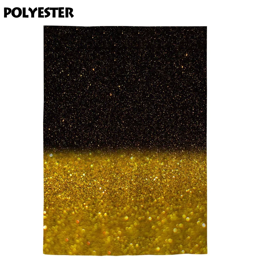 Тонкий Виниловый фон для фотосъемки Allenjoy с золотыми блестящими пятнами