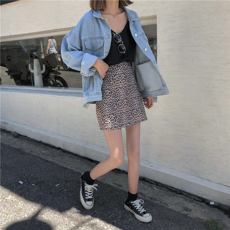 2019 новая весенняя Корейская свободная Облегающая джинсовая куртка с длинными