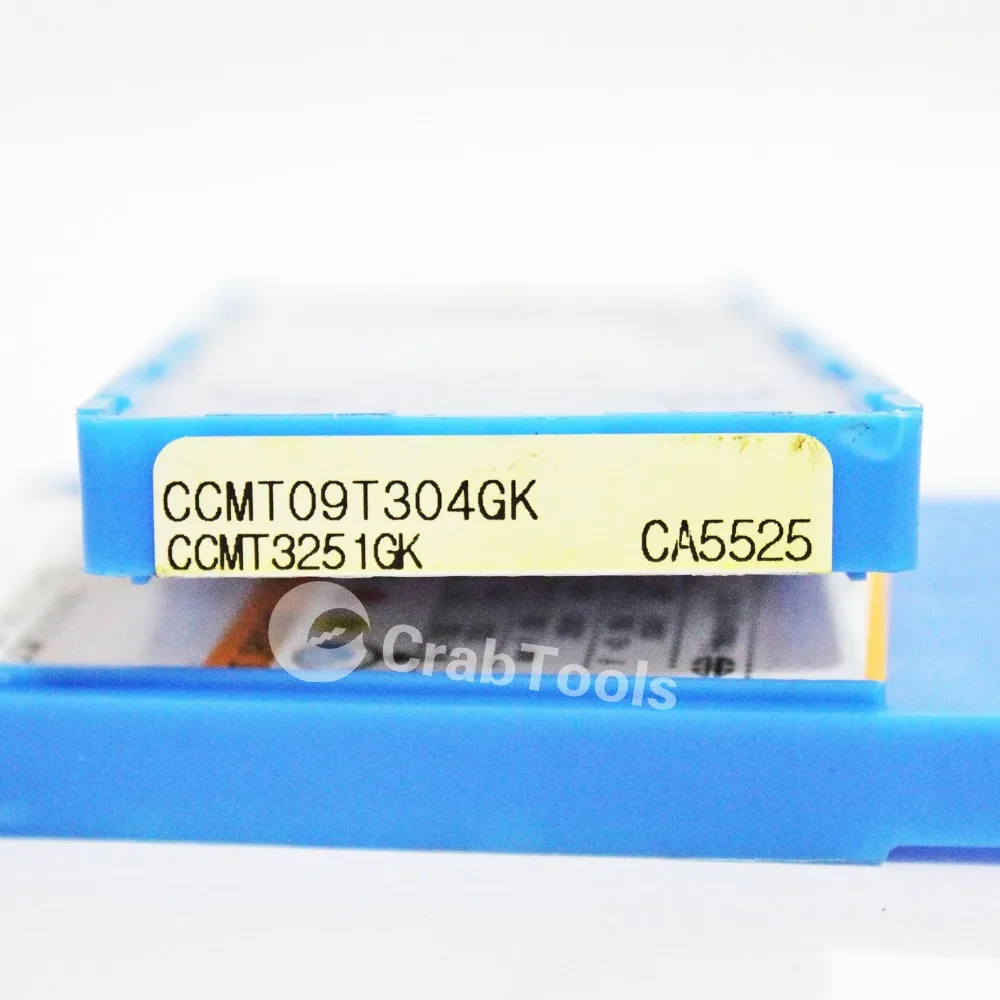 Краб инструменты KYOCERA 10 шт. CCMT09T304GK CA5525 Металла Токарный станок Инструменты