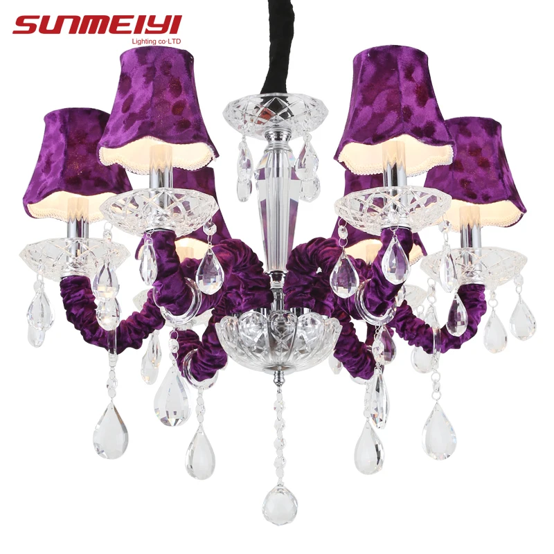 Led avize хрустальный светильник люстра в виде подсвечника светодиодная Современная