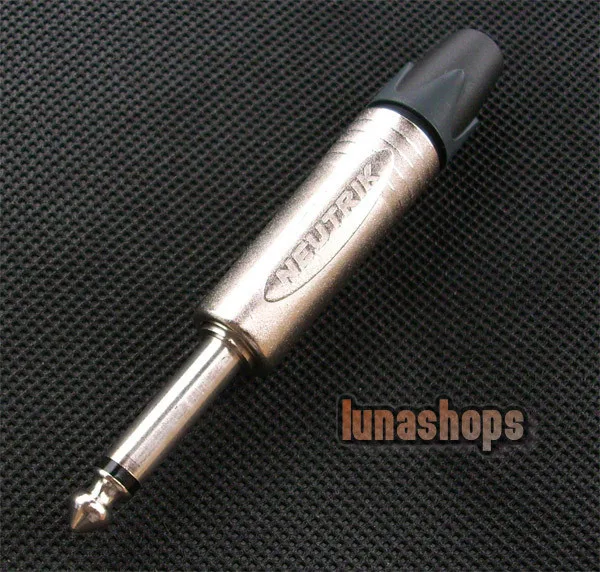 LN002646 NEUTRIK NP2X 1/" 6,5 мм моно TS несимметричный/моно PRO аудио телефонный разъем