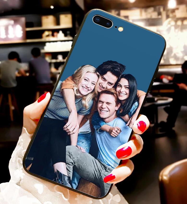 Американский ТВ ривердейл белый мягкий силикон чехол для iphone 8 8plus 6 6s 6plus 7plus X XS XR 11 чехол для телефона - Цвет: HSR-8855
