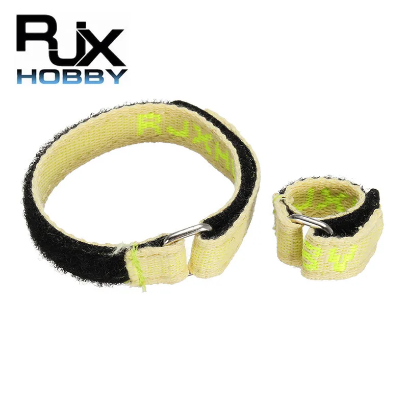 Накидка для крепления аккумулятора RJX HOBBY 12x250 мм и 12x100 мм с защитой от скольжения для запчастей и аксессуаров для гоночных дронов RC FPV.