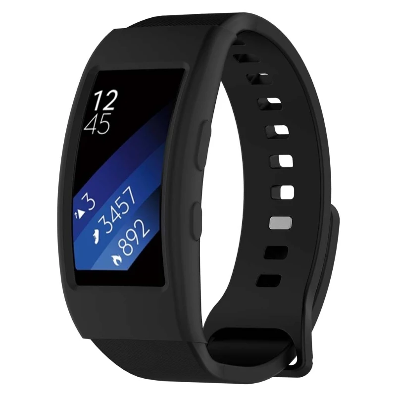 Силиконовый чехол для часов защитный Samsung Gear Fit 2 Pro SM R360 S927|Смарт-аксессуары| |