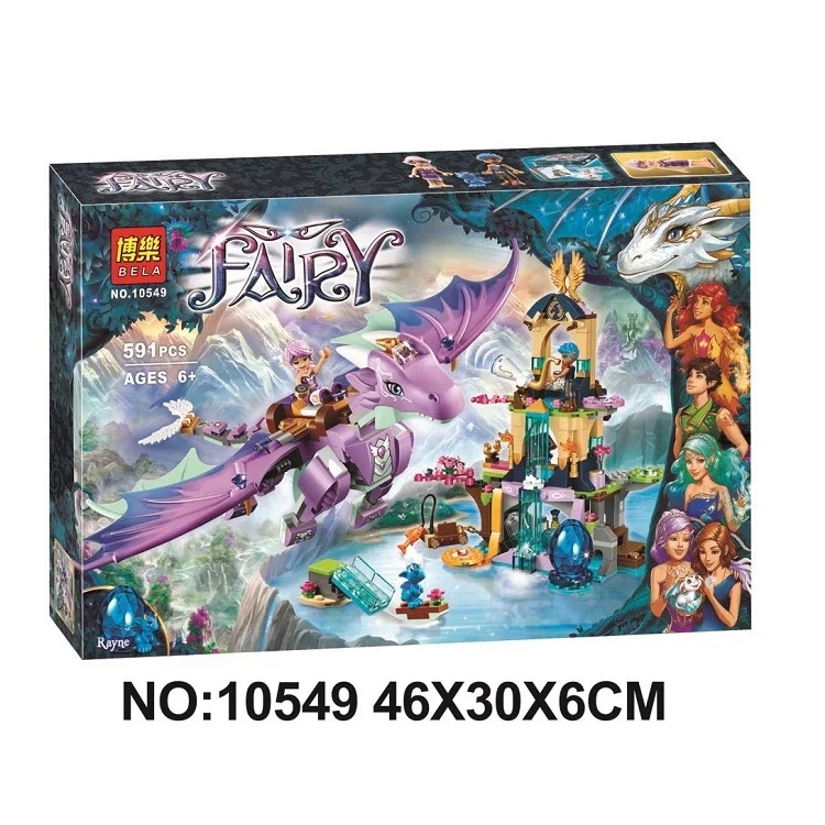 Строительные блоки Bela Elves 10549 The Dragon Sanctuary DIY Развивающие игрушки | Игрушки и хобби