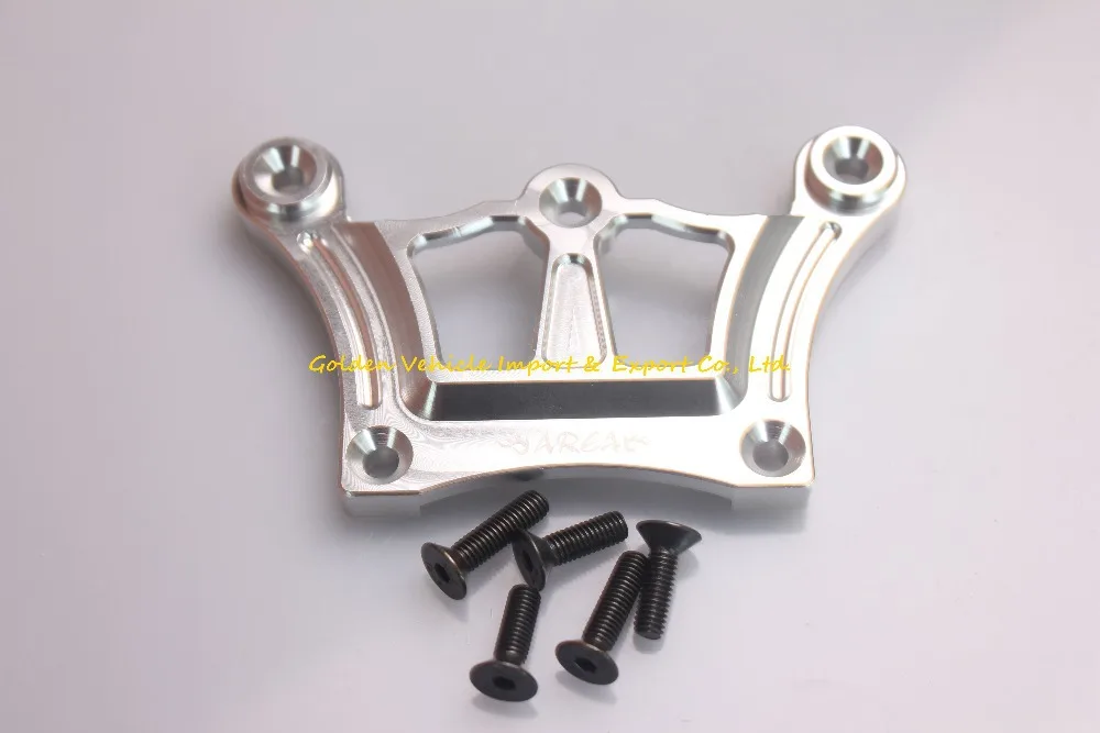 Площадь Передняя верхняя Скоба для шасси пластина LOSI DBXL серебристого цвета|plate wine