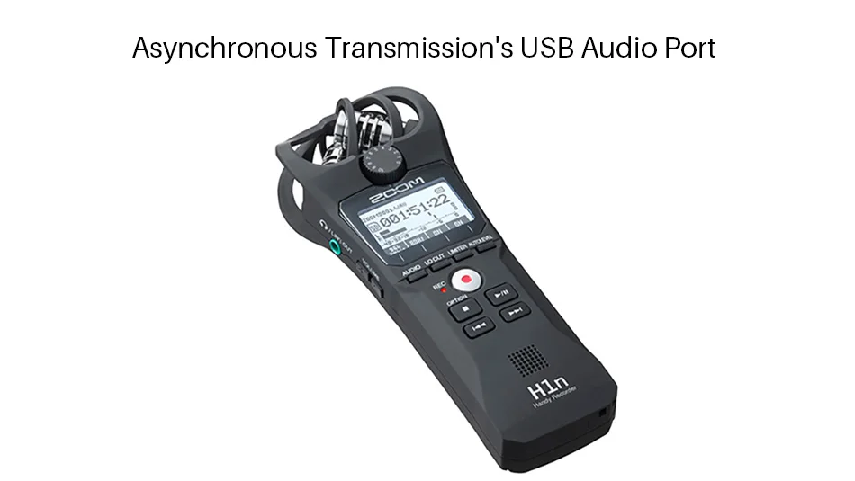 ZOOM H1N handy recorder Цифровая камера аудио рекордер Запись интервью стерео микрофон для DSLR