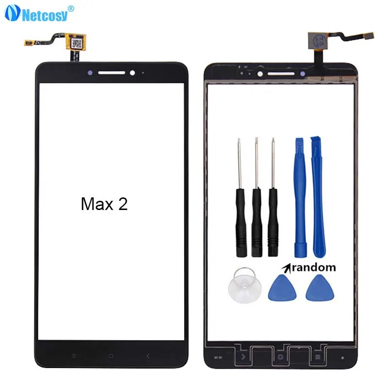 Netcosy сенсорный экран для Xiaomi mi Max/Max 2 Сенсорный экран дигитайзер панель запасная часть для mi Max/Max 2 Сенсорная панель+ Инструменты