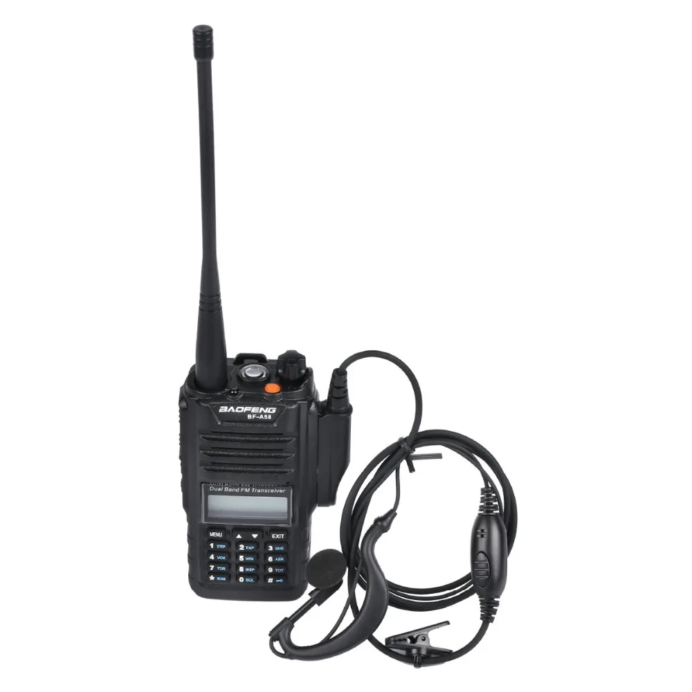 Baofeng BF A58 3 5 W Двухканальная трансляции домашнее ham портативный уоки токи для