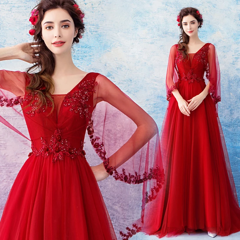 5926 спинки с длинным платье для выпускного вечера Vestido de festa Vestido longo
