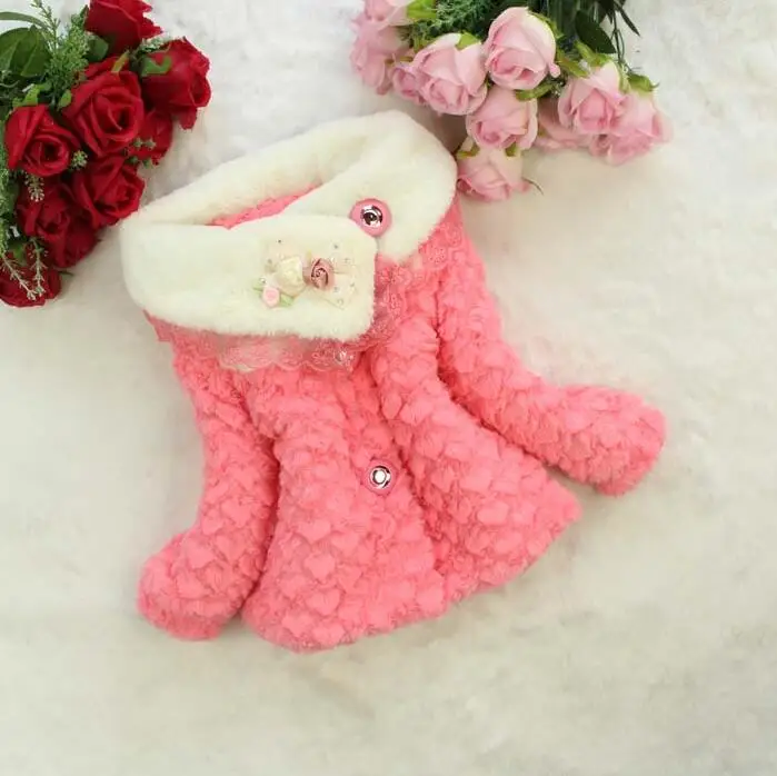 style 6 Зимнее Детское пальто, леопардовое пальто с воротником из искусственного лисьего меха, куртка, верхняя одежда для маленьких девочек, Лоскутная Одежда для младенцев, кашемировые теплые куртки - Цвет: style 6