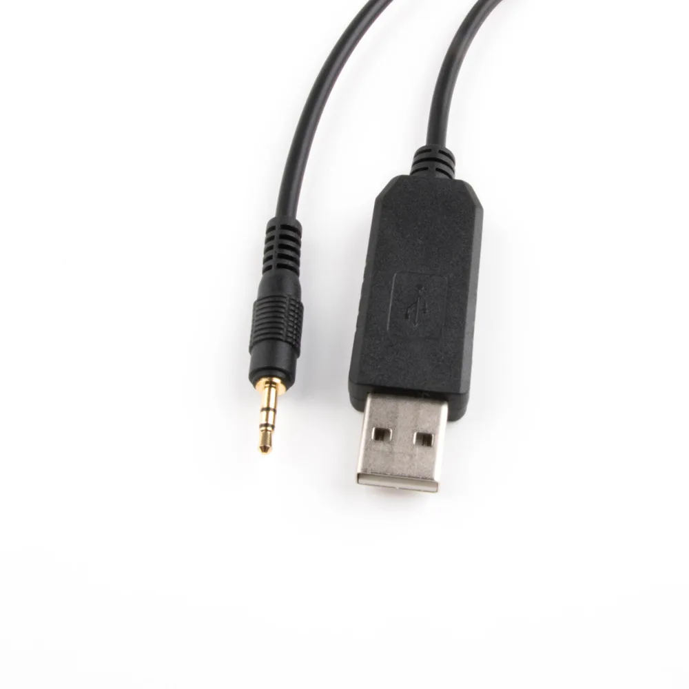 Кремниевый CP2102 USB к RS232 позолоченный 3 полюса 2 5 мм разъем аудио адаптер конвертер