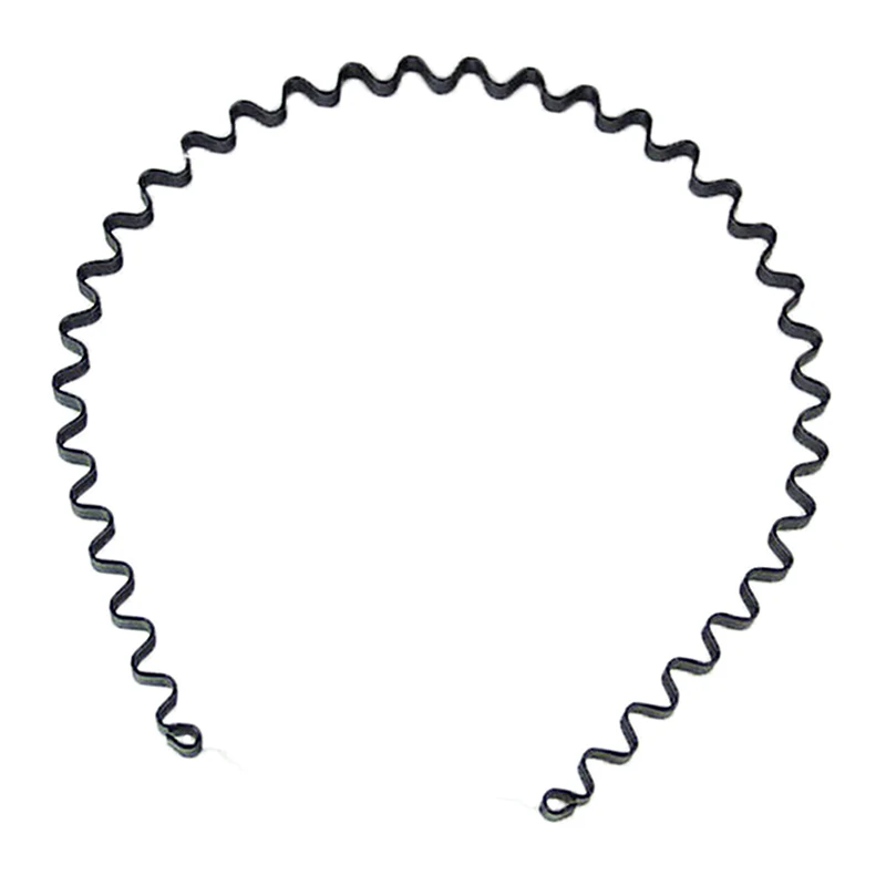 

Women Wavy Headband Unisex Hairband Stylish Hair Band Simple Head Band Sport Headdress Girls Hair Accessories