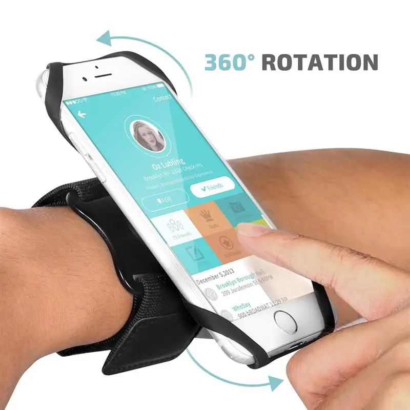 Clispeed 1 шт. Портативный Регулируемый легкий браслет без запаха держатель для