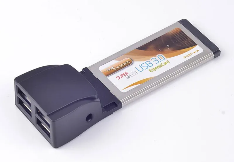 Express Card ExpressCard 34 мм до четырех Порты и разъёмы USB 3.0 6 ГБ/сек. адаптер Renesas
