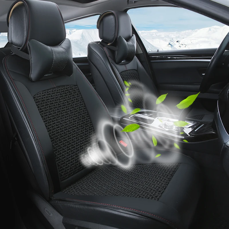 Летняя прохладная охлаждающая подушка для сиденья автомобиля крышка