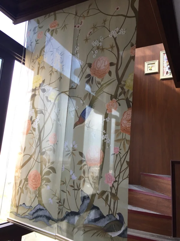 Подвесная занавеска для комнаты, разделяющая Биомбо, дизайн экрана, оконная перегородка, занавеска, полупрозрачная, для гостиной, мягкая