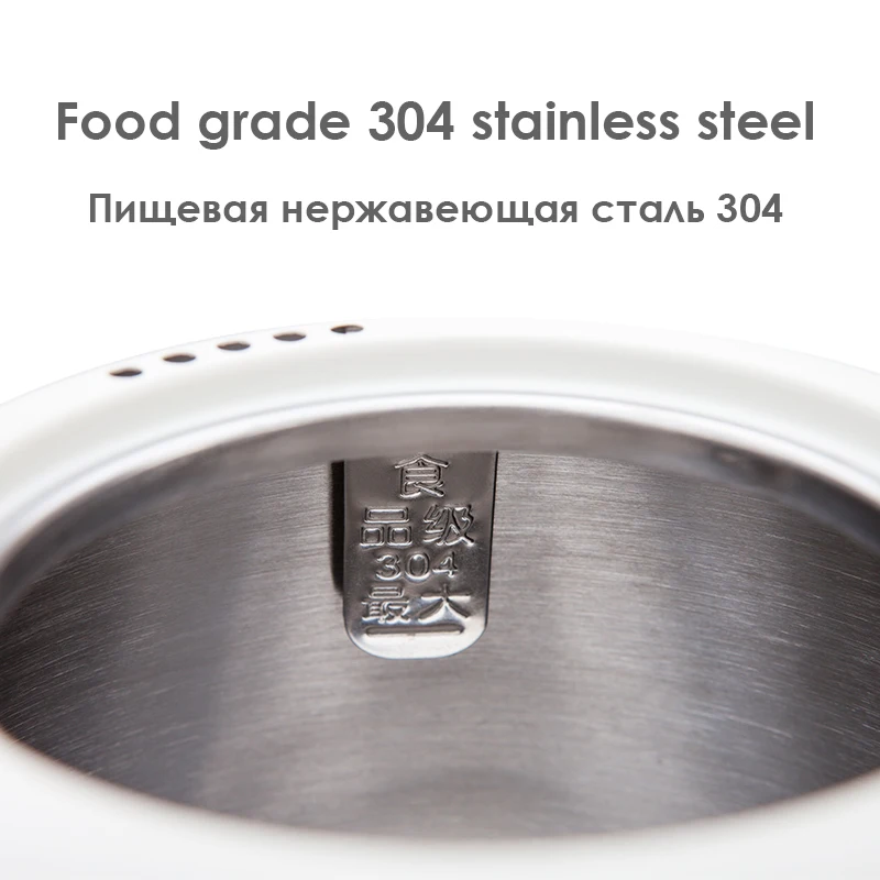 Joyoung K10-T5 Электрический чайник красивый 1000 мл Теплоизоляция Электрический чайник 304 нержавеющая сталь электрический чайный сервиз