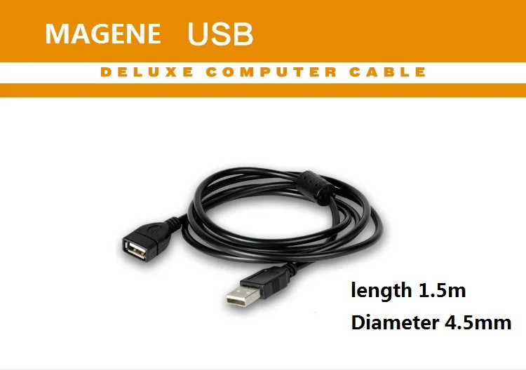 Велосипедный компьютер Magene 210 ANT Bluetooth Датчик скорости Каденции Датчик USB приемник для виртуального велоспорта на открытом воздухе для езды на велосипеде обновлено - Цвет: USB extend cable
