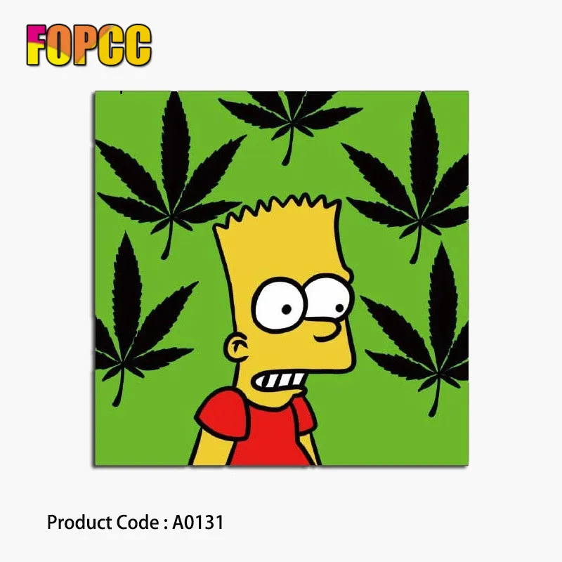 Стикеры A0131 Simpsons мультяшный персонаж наклейки для багажа ноутбука на холодильник