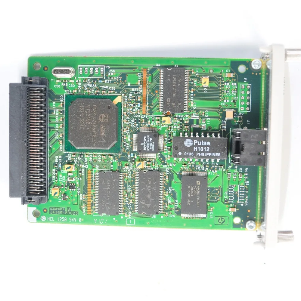JETDIRECT 620N Замена для 610N J4169A сетевой карты Быстрый Ethernet сервер печати RJ-45 10/100TX