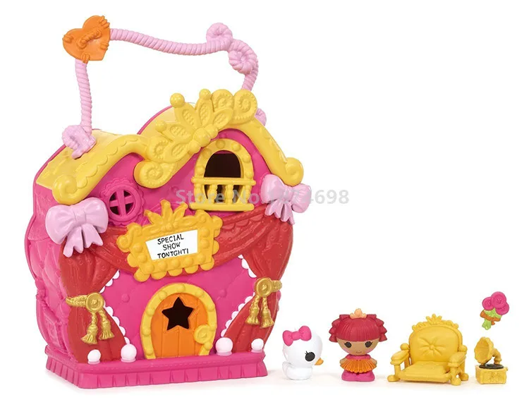 Новинка мини кукла Lalaloopsy набор домиков Tinies детские игрушки куклы для девочек
