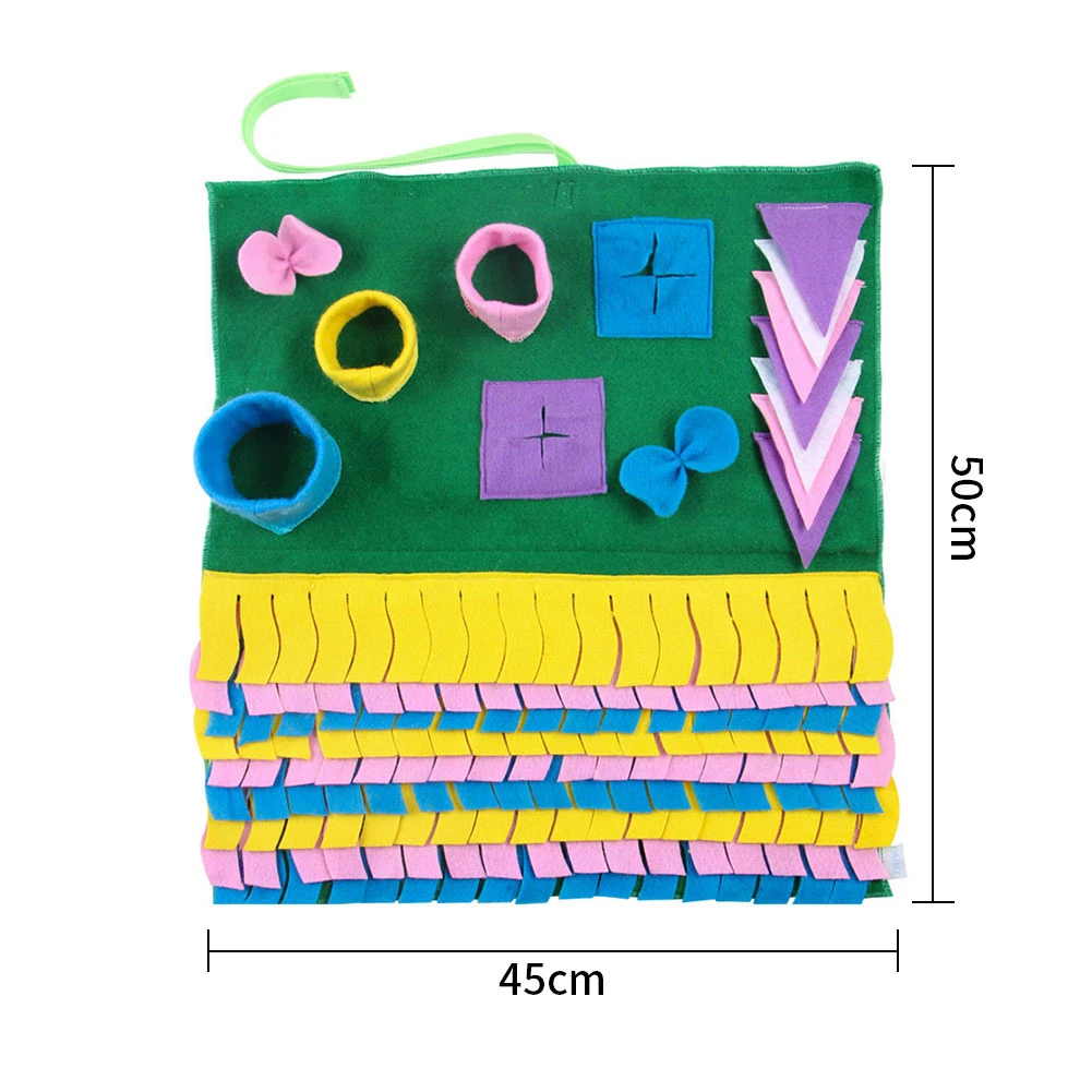 Коврик для собаки обнюхивания найти еду тренировочное одеяло интерактивные