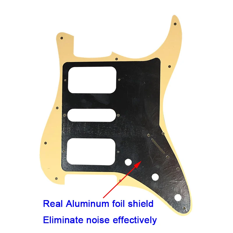 Аксессуары для гитары Pleroo Левши крыльев Stratocaster HSH ST гитара с 11 винтами отверстие