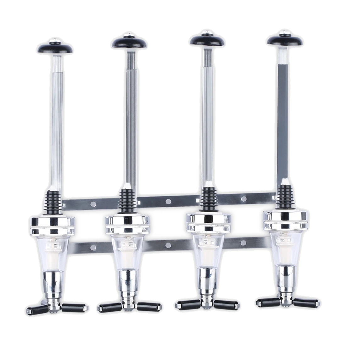 4 бутылки стенд оптический диспенсер напитки Вино духи стальной бар-дворецкий