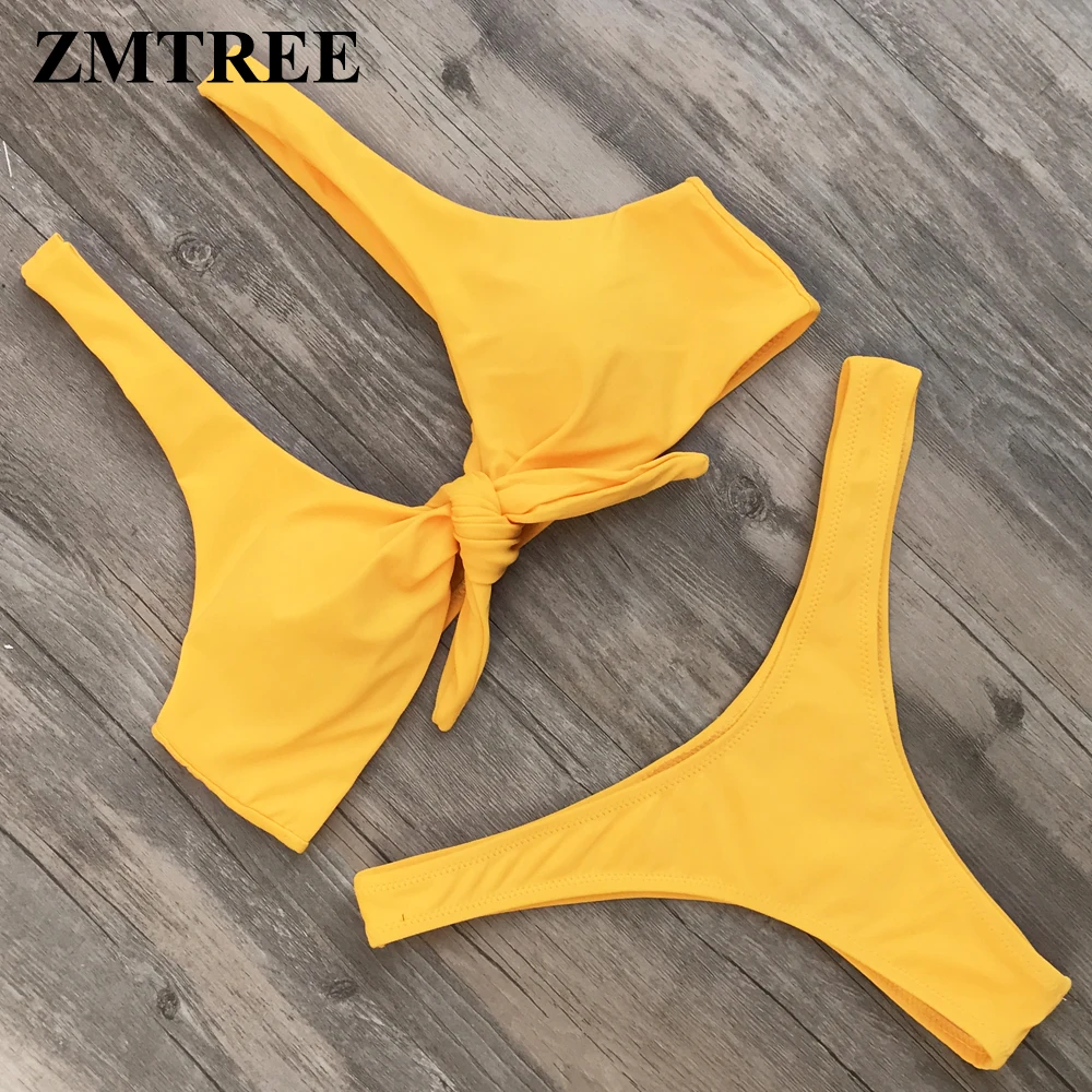 ZMTREE 6 цветов брендовый комплект бикини женский горячий купальник купальный