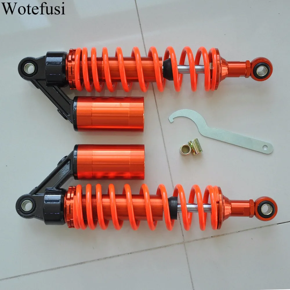 

Амортизаторы Wotefusi для мотоцикла, 320 мм, 12,5 дюйма, 7 мм, пара оранжевых пружинных круглых концов [PA169]