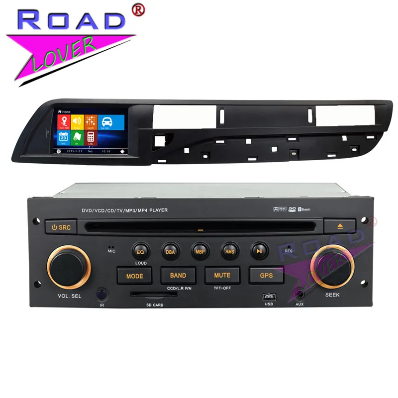 Автомобильный медиацентр TOPNAVI 2Din Wince 6 0 7 дюймов DVD плеер для Citroen C5 стерео GPS